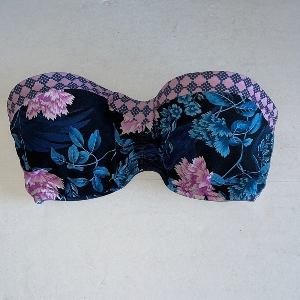 Seafolly Moonflower Strapless Underwire Swim Top